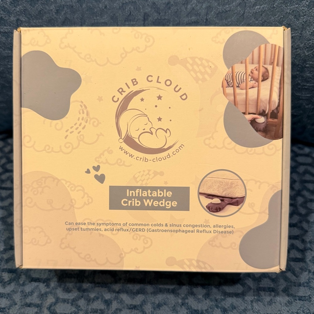 Crib Cloud Inflatable Crib Wedge - Neutral color
